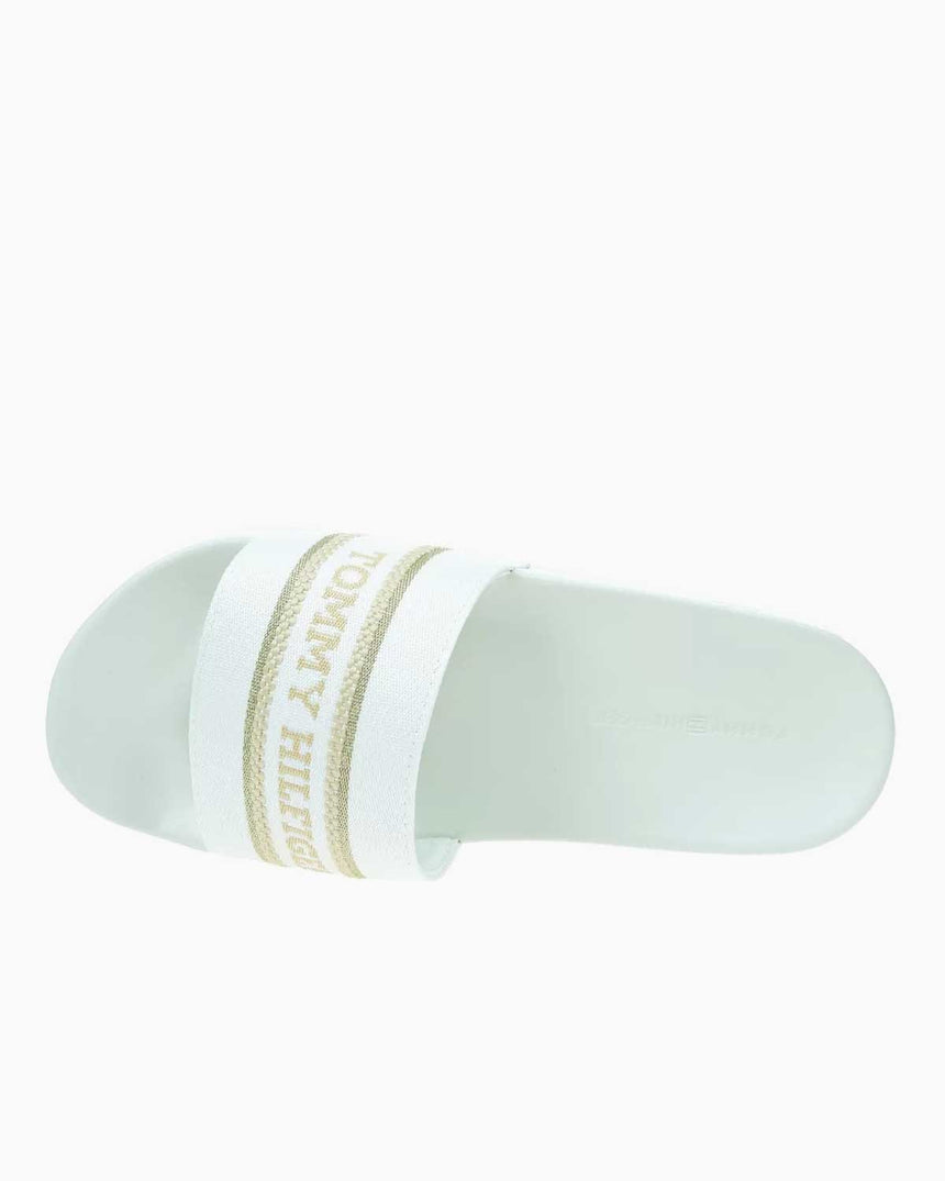 Tommy Hilfiger Poolside Flip Flops Terlik Ecru