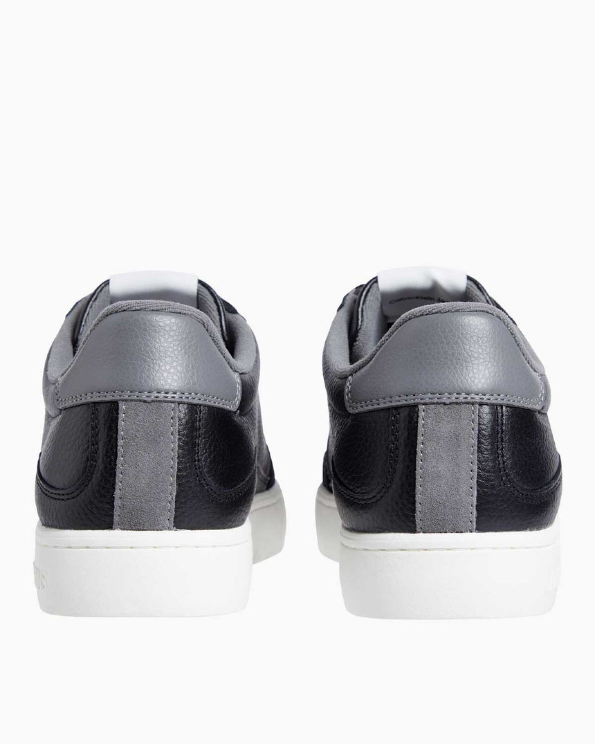 Calvin Klein Classic Cupsole Low Top Sneaker Black/Charcoal Grey/Bright White