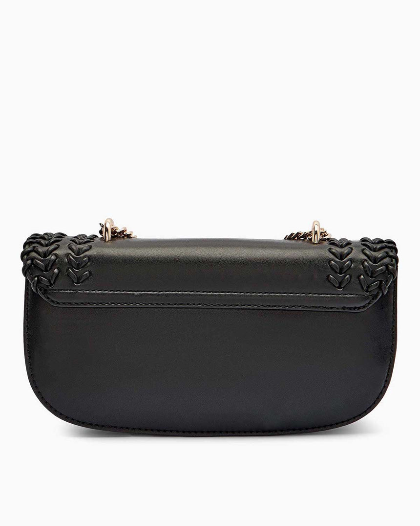 Guess Tatum Ön ve Arka Detaylı Kadın Omuz Çantası Black