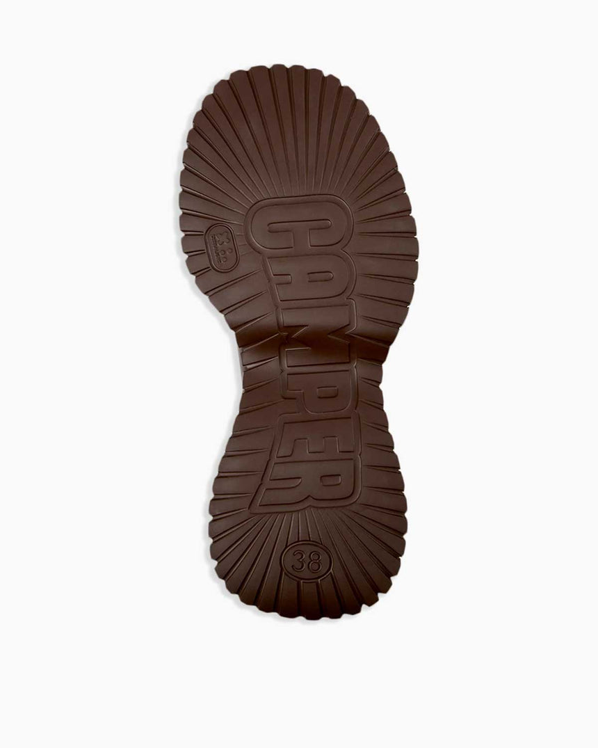 Camper Bcn Rugan Yarım Bot Koyu Kahverengi