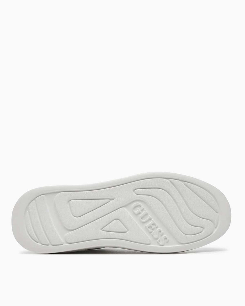 Guess Denesa Cupsole Monogram Detaylı Sneakers White Black