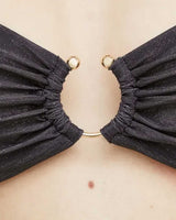 Guess Bandeau Removable Bikini Üstü Jet Black A996