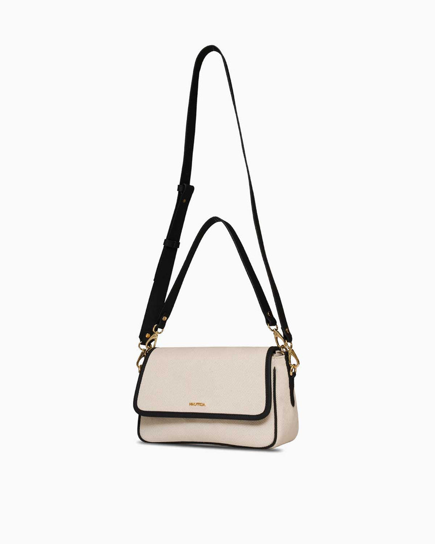 Nautica Omuz Çantası Bej - Siyah