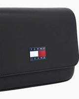 Tommy Hilfiger Ess Must Flap Logolu Çapraz Askılı Çanta Black