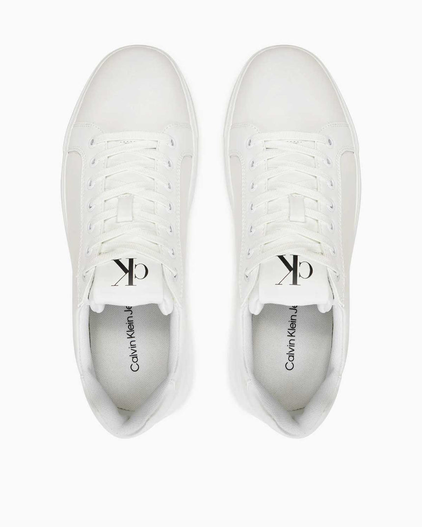 Calvin Klein Jeans Chunky Cupsole Clean Low Top Sneaker Triple Bright White