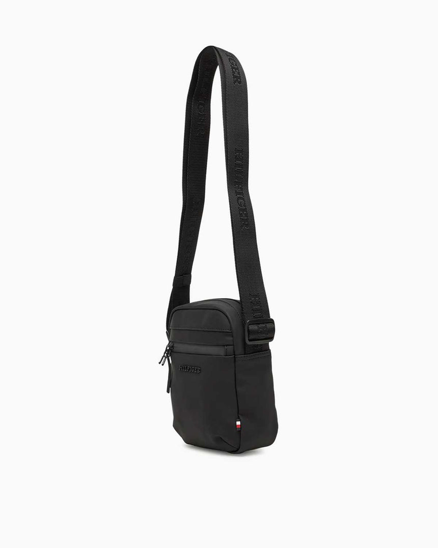 Tommy Hilfiger Tpu Erkek Çapraz Askılı Muhabir Çantası Black