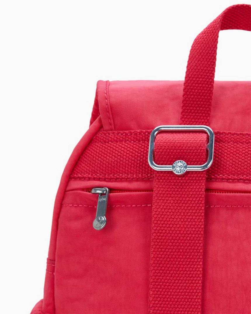 Kipling City Pack S Kapaklı Sırt Çantası Resort Pink