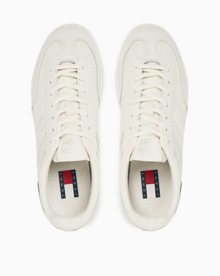 Tommy Hilfiger The Greenwich Edge Kadın Sneaker Ecru