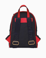 Us Polo Assn Fermuar Detaylı Sırt Çantası Lacivert - Kırmızı