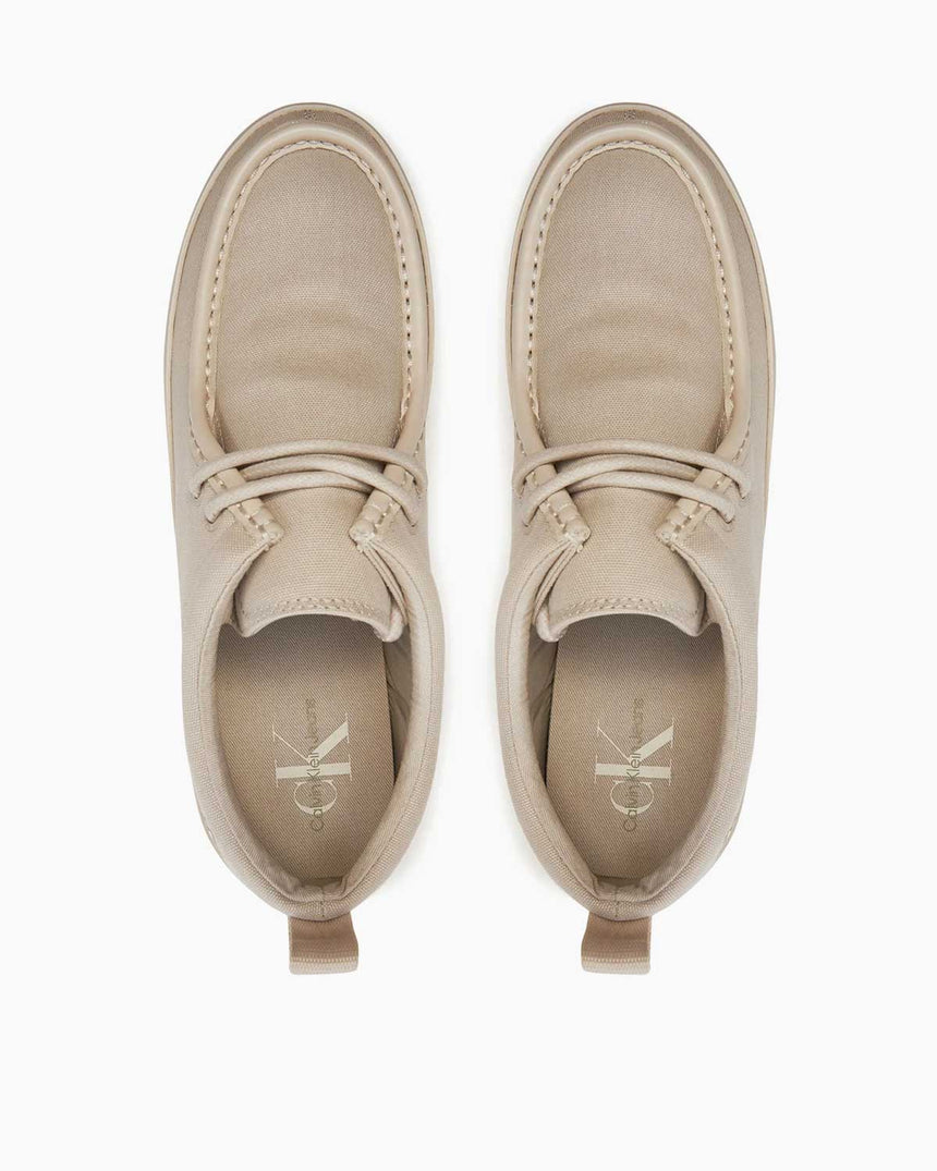 Calvin Klein Lugged Hybrid Lace Up Ayakkabı Triple Eggshell