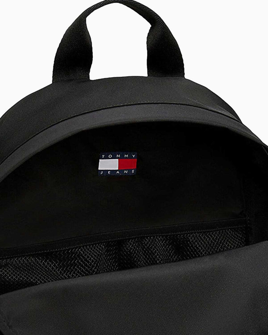 Tommy Hilfiger Ess Gündelik Ön Cepli Erkek Sırt Çantası Black