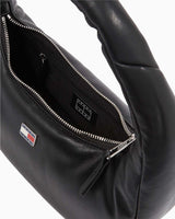Tommy Hilfiger Pillow Mini Hobo Omuz Çantası Black