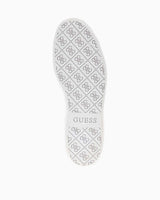 Guess Nola Monogram Baskılı Sneaker Beige / Brown