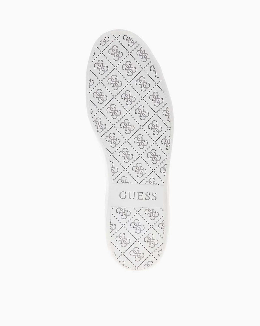 Guess Nola Monogram Baskılı Sneaker Beige / Brown