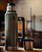 Stanley Efsane Klasik Seri-1.4 Litre Vakumlu Çelik Termos 10- Hammertone Green