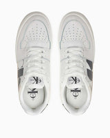 Calvin Klein Classic Cupsole Low Top Logolu Sneakers Bright White/Black