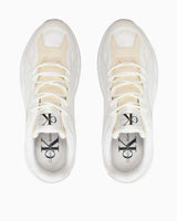 Calvin Klein Retro Tennis Low Lace Mix Kadın Sneaker Creamy White/White/Whisper Pink