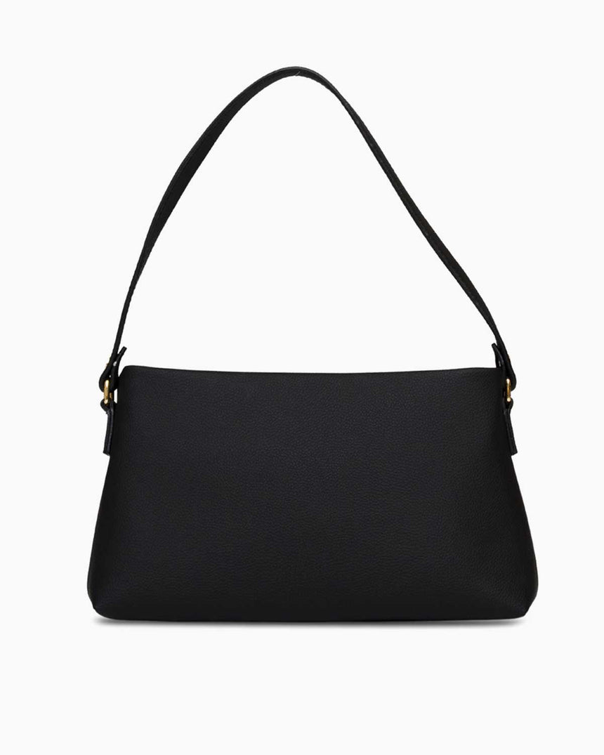 Nautica Logo Detaylı Omuz Çantası Siyah