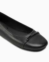 Calvin Klein Ballerina W/ Bar Lth Kadın Ayakkabı Black