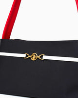 Us Polo Assn Aksesuar Detaylı Omuz Çantası Lacivert - Kırmızı - Beyaz