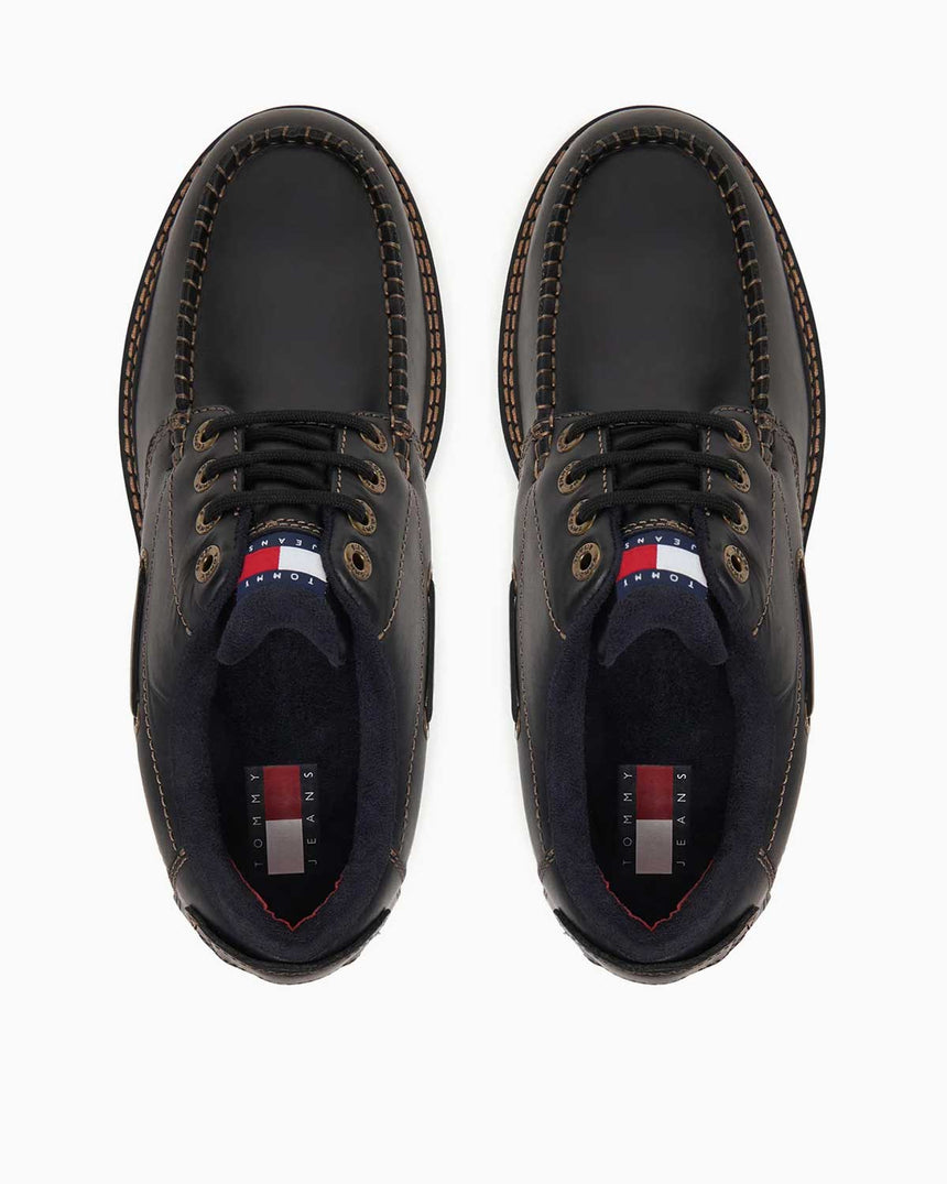 Tommy Hilfiger Archive '01 Erkek Tekne Ayakkabısı Black
