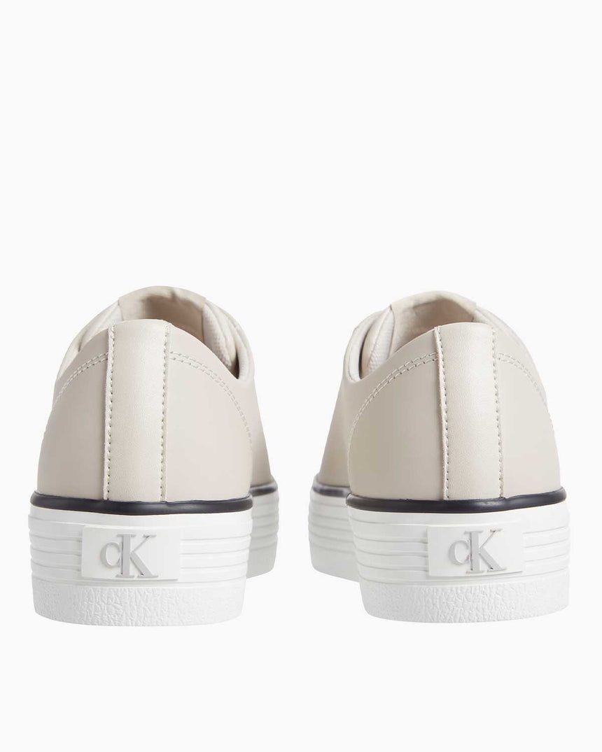 Calvin Klein Bold Flatform Sneaker Eggshell/Bright White/Black