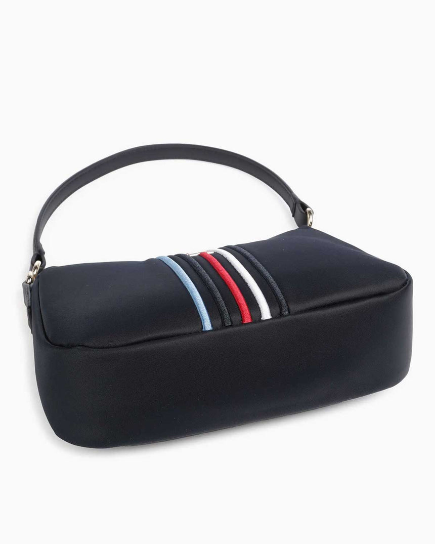 Tommy Hilfiger Poppy Uzun Askı Detaylı Omuz Çantası Space Blue