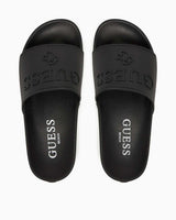 Guess Logolu Terlik Jet Black A996