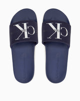 Calvin Klein Slide Monogram Erkek Terlik Navy