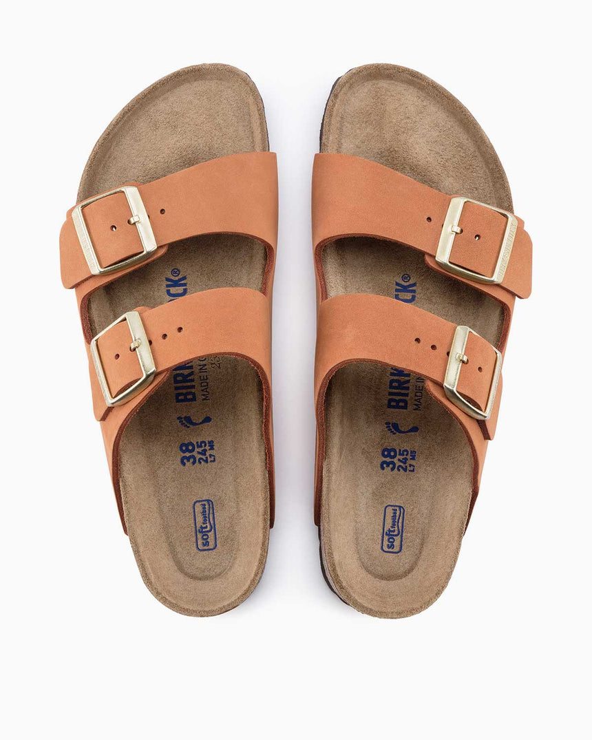 Birkenstock Arizona SFB NU Unisex Terlik Pecan