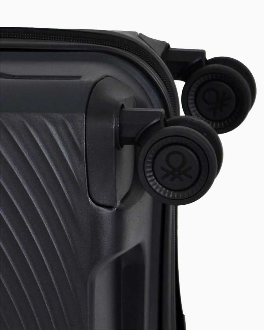 Benetton Trolley Logolu Orta Boy Valiz