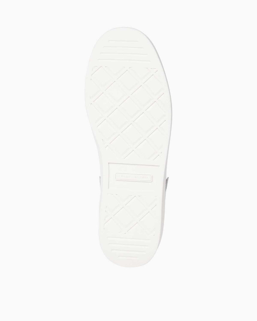 Tommy Hilfiger Heritage Logolu Sneaker White/Burgundy Velvet