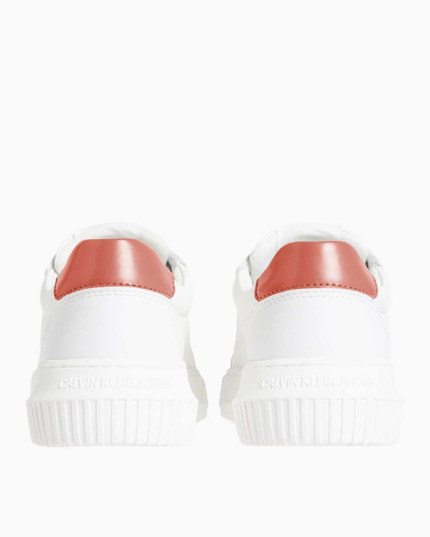 Calvin Klein Chunky Cupsole Low Top Sneaker Bright White/Aragon