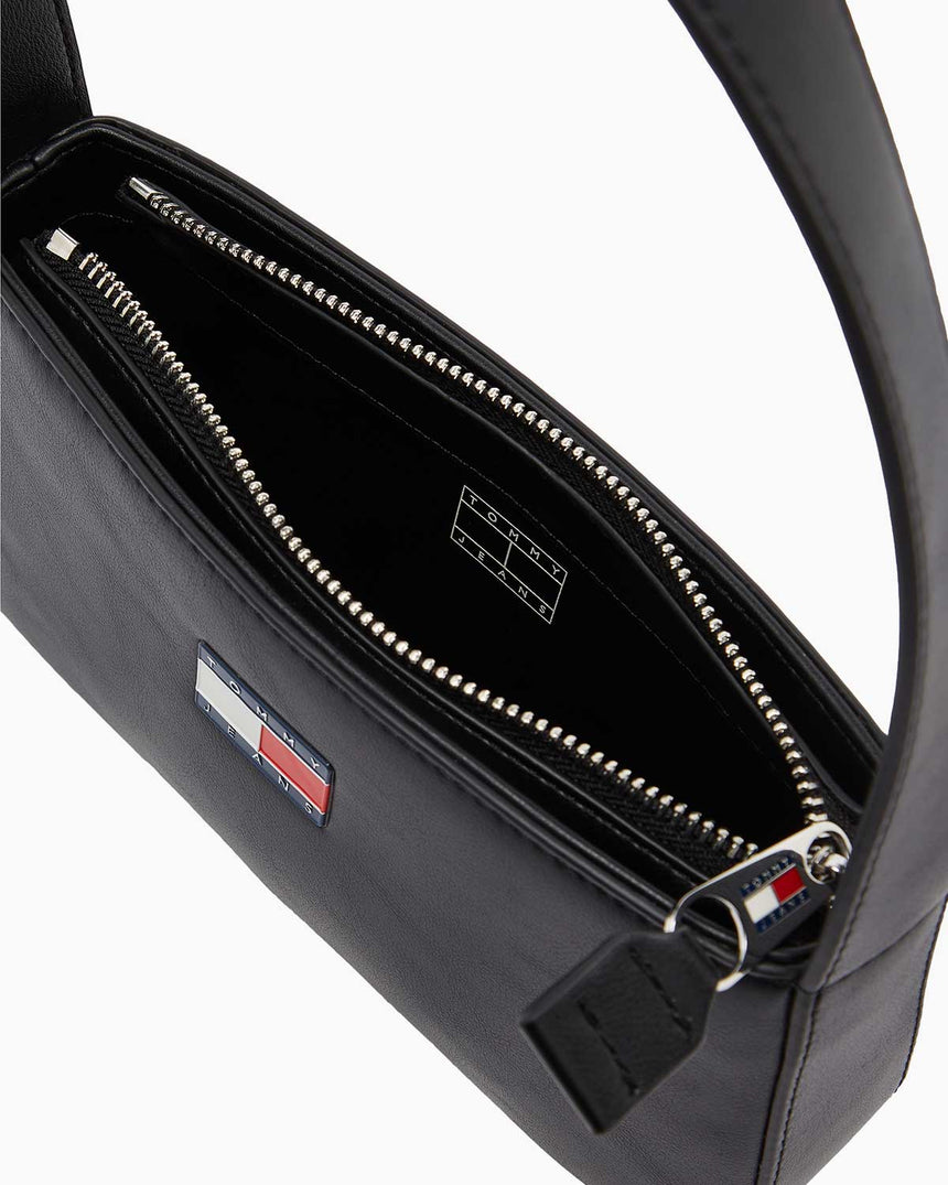 Tommy Hilfiger Ess Must Shoulder Omuz Çantası Black