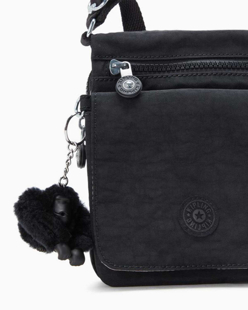 Kipling New Eldorado Basic Kadın Omuz Çantası Black Noir