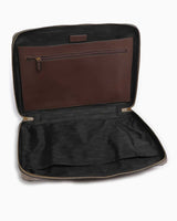 Guess Monogram Baskılı Evrak Çantası Beige / Brown