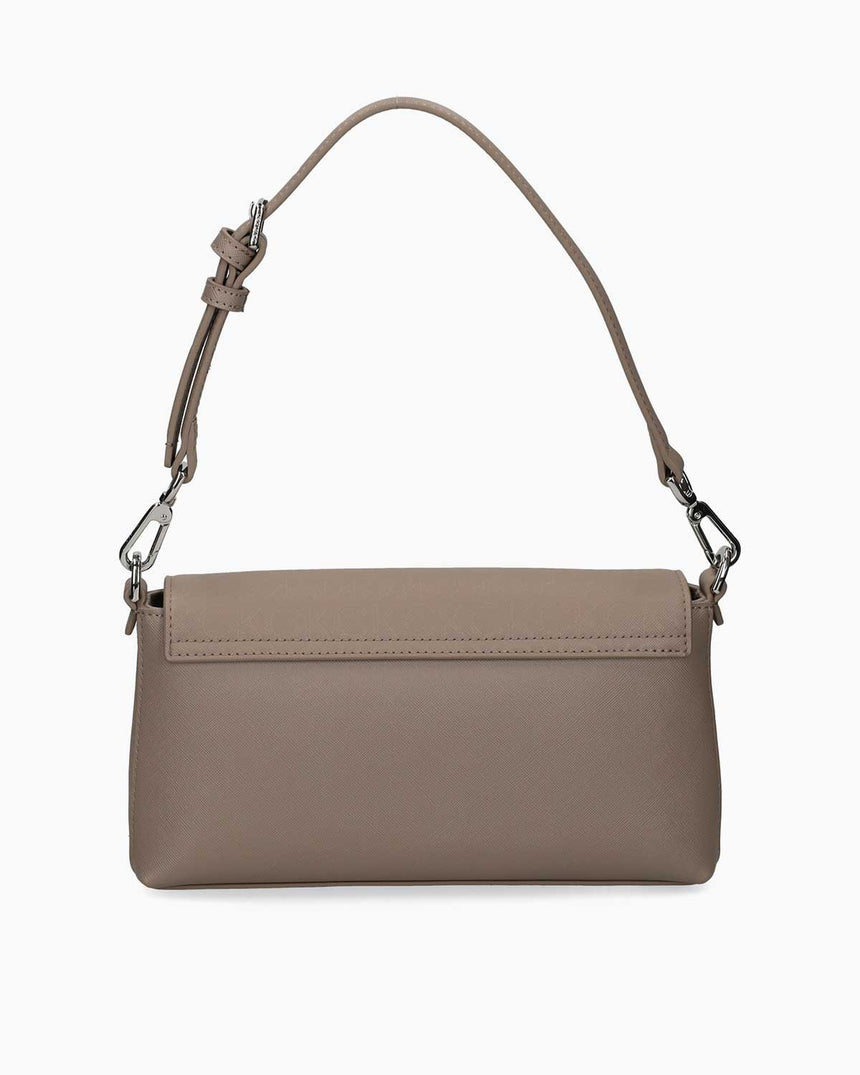 Calvin Klein Must Monogram Baskılı Omuz Çantası Cinder Monogram Pu