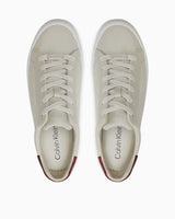 Calvin Klein Vulc Lace Up Saff Fox W/Met Bt Kadın Sneaker Dk Ecru/Brick Red