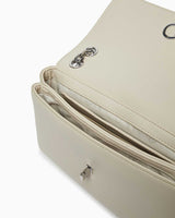 Calvin Klein Convertible Shoulder Zincir Detaylı Omuz Çantası Gray Morn