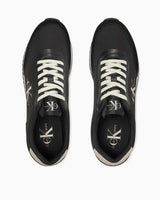 Calvin Klein Retro Runner Low Top Sneaker Black/Eggshell/White