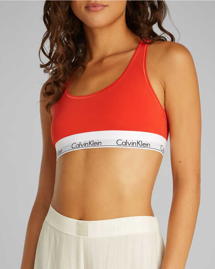 Calvin Klein Triangle Bras Kadın Bralet Molten