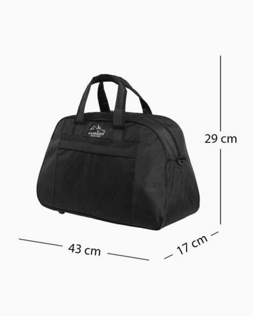 Cambridge Polo Club Orta Boy Seyahat Valizi Siyah