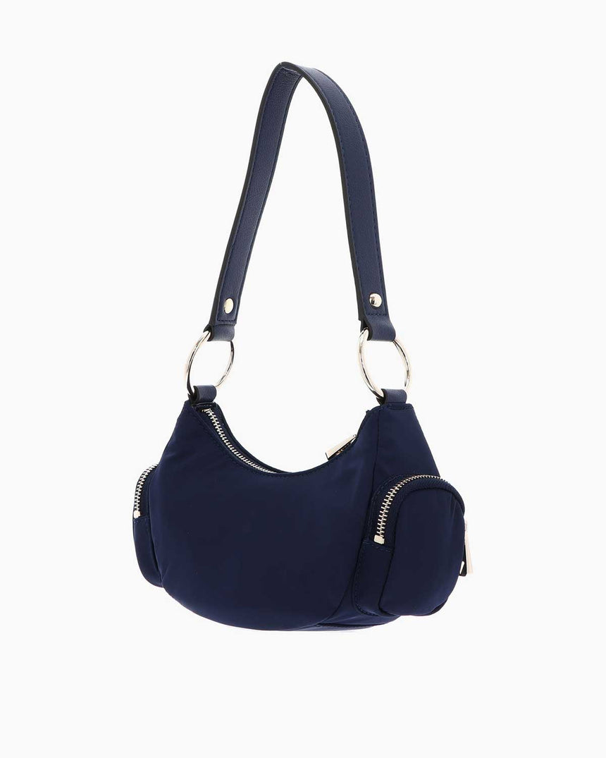 Guess Eco GEmma Mini Omuz Çantası Navy