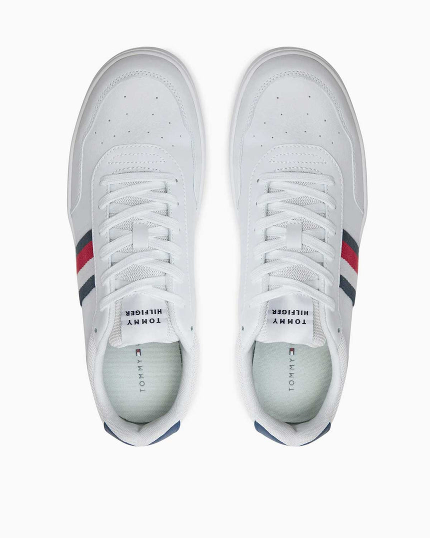 Tommy Hilfiger Basket Core Mid Top Sneakers White