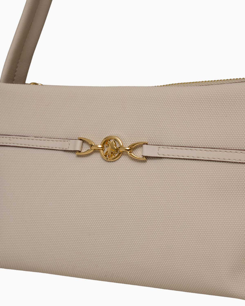 Us Polo Assn Aksesuar Detaylı Omuz Çantası Taş