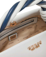 Guess Cruise Vibe Top Handle El Çantası White/Navy