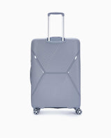 Benetton Trolley Sert Kabuklu Büyük Boy Valiz Gri