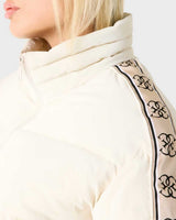 Guess New Jean Puffer Jack Kadın Aktif Mont Ocean Salt