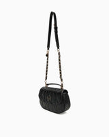 Guess Aldina 4G Logolu Kadın El Çantası Black