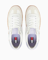 Tommy Hilfiger The Greenwich Flatform Tabanlı Kadın Sneaker Ecru/Amethyst